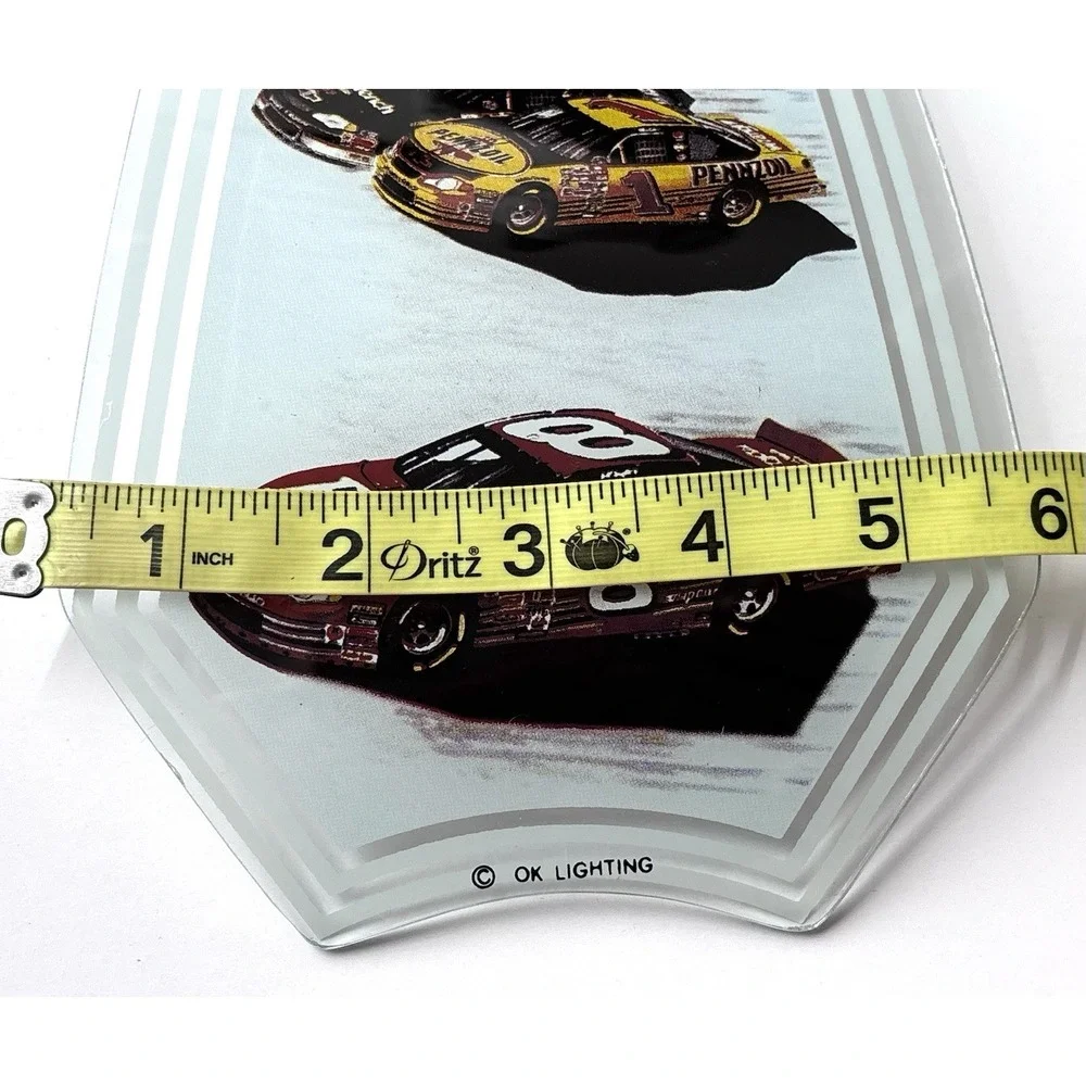 Dale Earnhardt Touch Lamp Shade Replacement Glass Panels OK Lighting Lot of 6